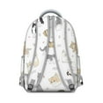 thumbnail image 3 of "Lovely Floral Cat Backpack - Wonderful Gift for Women, School Bookbag for Teens & College, Waterproof Laptop Bag with Cute Cat Print", 3 of 6
