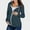 Dark Blue, variant on Maternity Casual Long Sleeve Coat, Spring and Summer Pregnant Blouse, Womens Solid Color Casual Comfortable Hooded Zip Up Outerwear for Pregnancy Jacket Red, S