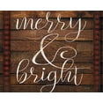 thumbnail image 2 of Jacobs, Cindy 14x12 White Modern Wood Framed Museum Art Print Titled - Merry and Bright, 2 of 4