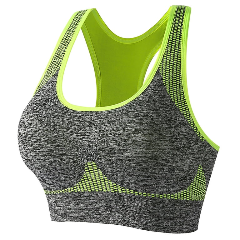 Racerback Sports Bra | Removable Padding | Supportive Ribbed