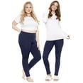 thumbnail image 2 of Stretch Is Comfort Women's Plush Minky Fleece Leggings | Adult Small- 5x, 2 of 7