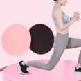 thumbnail image 3 of Double Sided Gliding Plates Core Sliders Ultimate Core Trainer Gym, Carpet and Hard Floor Exercise Gliding Plates Double Home, 3 of 5