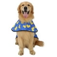 thumbnail image 2 of TiaGOC Dog Raincoat Hooded Slicker Poncho for Small to X-Large Dogs and Puppies Rubber - XL, 2 of 7