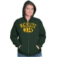 thumbnail image 4 of Mathlete Pi Math Student Teacher Zip Up Hoodie Men's Women's Brisco Brands 3X, 4 of 6