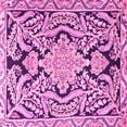 thumbnail image 1 of Ahgly Company Indoor Square Persian Pink Traditional Area Rugs, 3' Square, 1 of 4