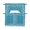 Blue, variant on Azure Blue Botanical Kitchen Curtains Sets 36 Inch Length with Valance, Vintage Florals Geometric Minimalist Swag Valances and Tiers Curtain Set Drapes Swag Curtains for Living Room, Bathroom, Cafe
