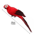 thumbnail image 2 of 1Pcs Simulation Parrot Window Gardening Decoration Bird Foam Feather Parrot Home Decoration, 2 of 15