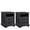 Black, variant on ACCOHOHO Nightstands Set of 2 with Charging Station, Rustic End Table with 2 Drawers Farmhouse Side Table with 3-tier Storagefor Bedroom Living Room, Gray