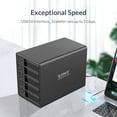 ORICO 5 Bay 3.5 Hard Drive Enclosure USB 3.0 to SATA 5Gbps Hard Drive