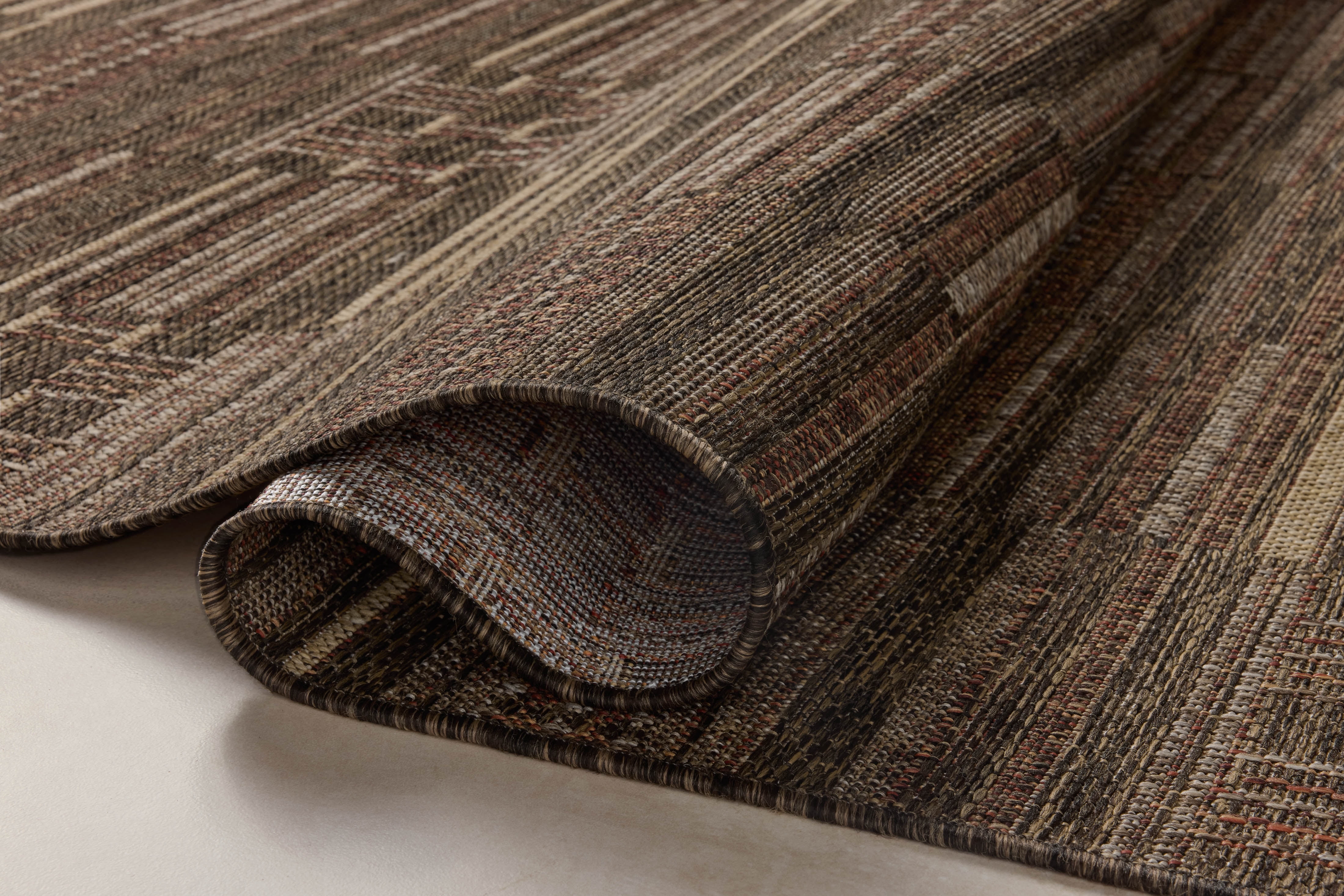 Loloi Birch Spice / Tobacco 5' x 7'-3" Indoor/Outdoor Area Rug
