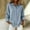 Light Blue, variant on Striped Button Down Shirts for Women Cotton Dress Shirts Long Sleeve Collared Blouses Work Business Casual Tops