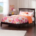 thumbnail image 3 of Mission Queen Solid Wood Foundation Bed in Espresso, 3 of 13
