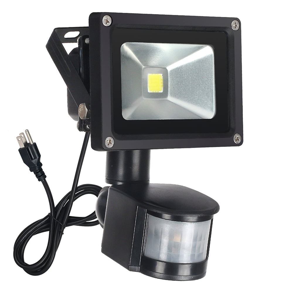 Plug in outdoor motion sensor led light Clearance