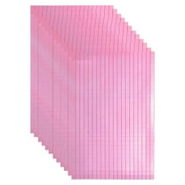 Uxcell 10800 PCS Glass Mirrors Disco Ball Tiles Self-Adhesive Pink Mirror Mosaic Tiles 5 x 5mm, 18 Sheet