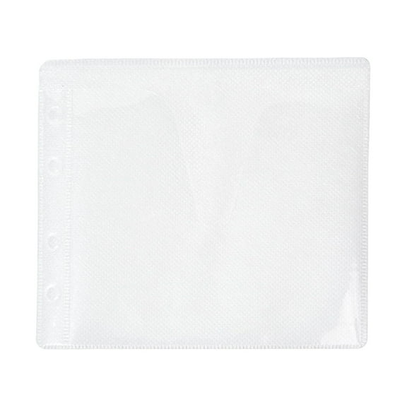 Progo White CD, DVD and Blu-Ray Disc Double-Sided Plastic Sleeves with Non-Woven Fabric for CD, DVD and BluRay Disc Storage, Refill Insert CD Wallets, 100 Pack (200 pcs Discs Capacity).