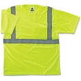 thumbnail image 3 of Ergodyne GloWearÂ® 8289 Type R Class 2 T-Shirt, Lime, L, 3 of 3