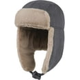 thumbnail image 1 of Gorro de cazador de invierno para hombre, gorro ruso de soldado, orejeras, Ushanka, 1 of 5