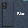 thumbnail image 1 of Funda Cuero Gamuza Para Samsung Galaxy A52 A52s A12 A50 A70 4G 5G Case Toque Cómodo Anti-huella digital Botones a prueba de golpes Presione fácilmente Proteger la cámara Proteger la pantalla Anti-caíd Gao Jiahui unisex, 1 of 2
