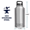 thumbnail image 3 of Botella YETI Rambler 1.9L de acero inoxidable con aislamiento al vacío, 3 of 6