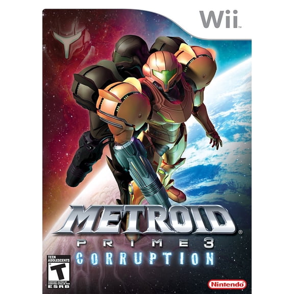 Restored Metroid Prime 3 Corruption | Nintendo Wii (Refurbished)