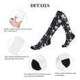 thumbnail image 5 of Sikiie Lilies Flowers 1 Pairs Compression Socks for Men and Women 15-20 mmHg Running Support Socks, 5 of 7