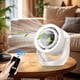 thumbnail image 4 of Fiudx Ventilador de Circulación Usb, Versátil Ventilador de Pared 3 En 1 para Escritorio, Potente Ventilador Turbo Eléctrico Pequeño, Control de Flujo de Aire Personalizable, para Uso En Casa o En La, 4 of 6