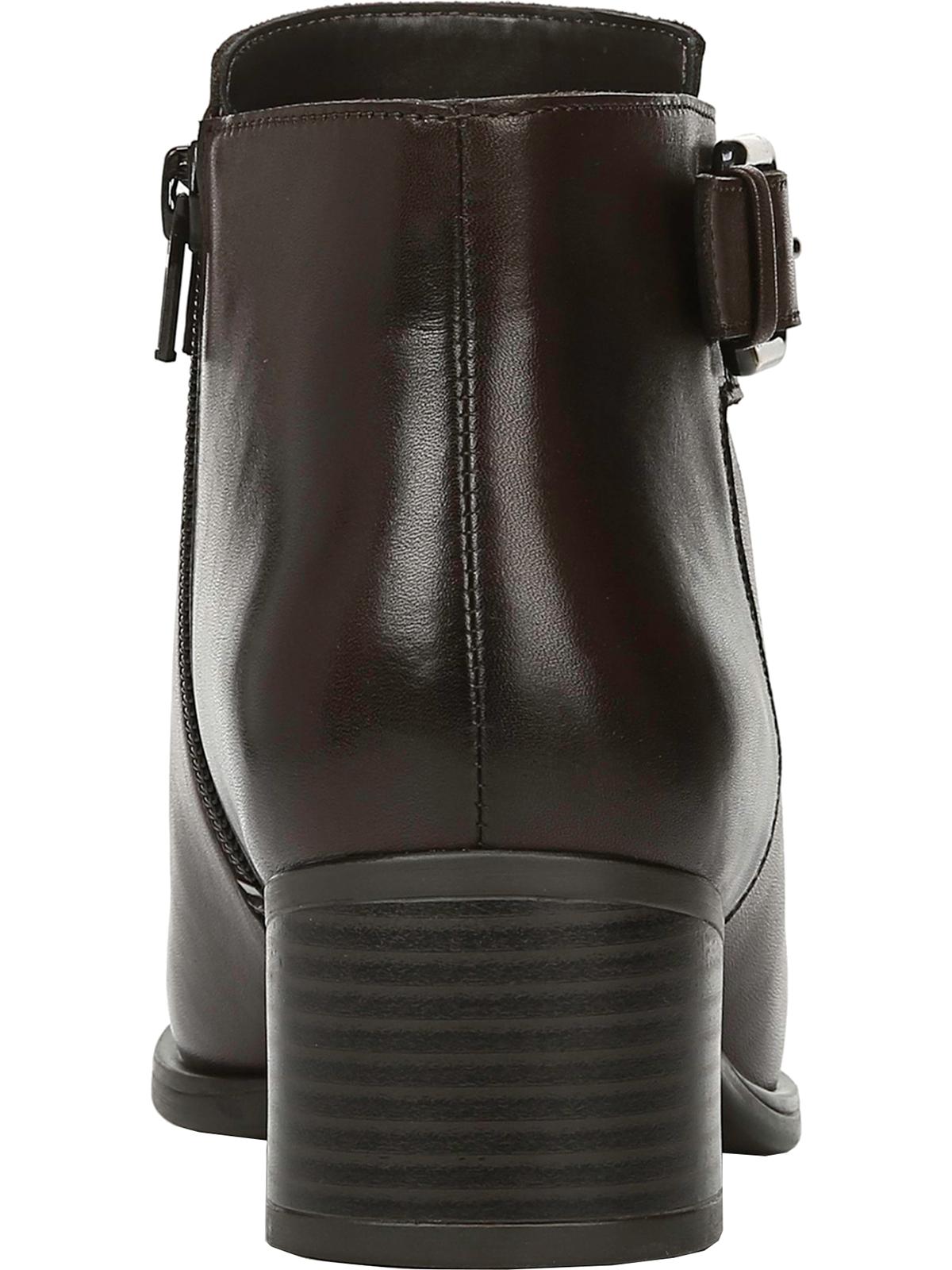 Naturalizer Women's Dora Ankle Boot - Block Heel Bootie With Side Buckle & Inside Zipper - View #4