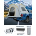 thumbnail image 5 of Truck Bed Tent with Awning for 6.5 ft Pickup Beds, Waterproof PU2000 Portable Camping Tent for Silverado 1500, F150, Ram 1500, 5 of 8