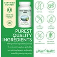 thumbnail image 4 of Maxi Health Omega-3 Fish Oil – 2000mg EPA & DHA – Heart & Brain Health Support – Burpless, Kosher – 100 Softgels, 4 of 7