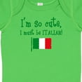 thumbnail image 4 of Inktastic So Cute Italian Boys or Girls Baby Bodysuit, 4 of 5