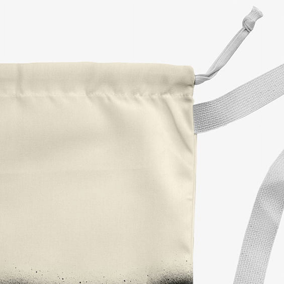 Simply Daisy Dip -Dye 18 x 29 in Black Laundry Bag