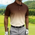 thumbnail image 3 of AKOEE Men's Golf Shirts Moisture Wicking Performance Polos Short Sleeve Collared Summer Casual Quick Dry Tops, 3 of 5