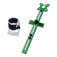thumbnail image 2 of koolsoo Support de Rainure pour Routeur 44cm/17.32 Pouces Jig Réglable Professionnel Vert avec Base, 2 of 7