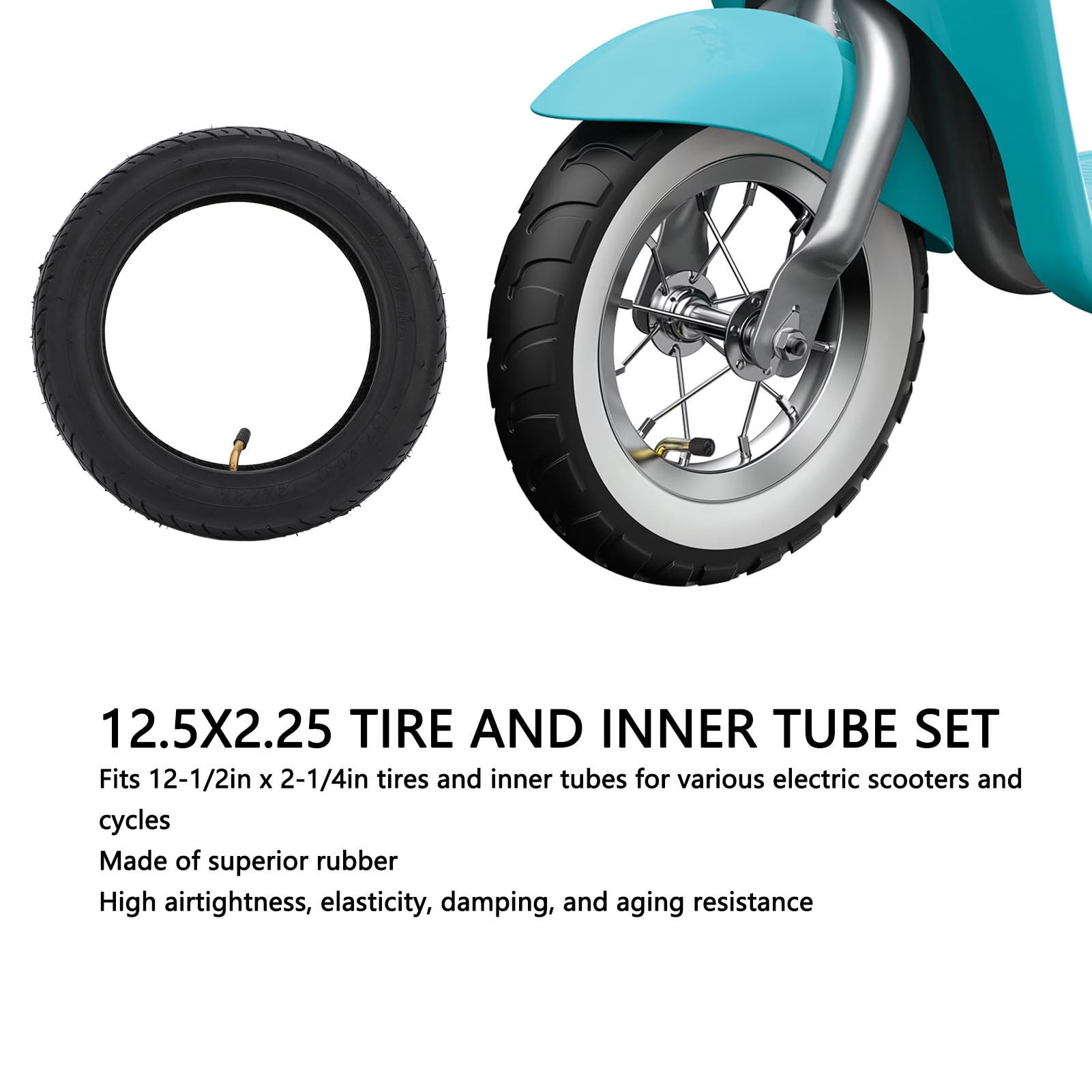 Pneu Pneumatique 90-65 6.5 Scooter électrique | Pneu De Bricolage