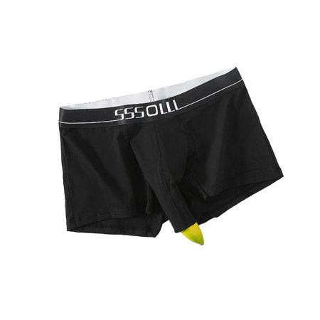 

Comfortable Breathable Mens Cotton Bulge Pouch Boxer Briefs Shorts Underwear