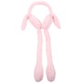 thumbnail image 1 of Shisuyan Women Ear Muffs For Winter Plush Pink 1Pack Movable Rabbit Ears, 1 of 9