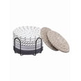 thumbnail image 1 of Posavasos Cuerda Algodón xtellar multicolor Mesa Comedor Café Con Soporte 11pcs, 1 of 5