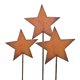 thumbnail image 3 of Estacas decorativas para jardín, decoración de jardín con estrellas para decoración al aire libre, 3 uds., 3 of 9