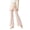 V45-Pink, variant on WhouRiu Girls Casual Flared Pants Fashion Solid Color Elastic Waist Loose Trousers Kids Comfortable Lightweight Everyday Wear,5-6 Years