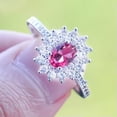 thumbnail image 3 of K-KED Fashion Women 925 Silver Cubic Zirconia Wedding Engagement Rings Delicate Jewelry Sz 6-10-9-#6, 3 of 6