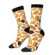 thumbnail image 1 of Fotbe Coffee Bun Hot Dog Calcetas Largas con Estampado para Hombre y Mujer – Calcetas de Compresión Transpirables y Elásticas, Viajar y Uso Diario Talla 5-11, 1 of 6