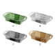 thumbnail image 3 of Toystoory Coladores y coladores plegables Tamaño ajustable telescópico multiusos y fácil de limpiar Organizadores de utensilios de cocina Negro transparente, 3 of 6