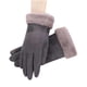 thumbnail image 2 of Guantes de cocina de terciopelo cálidos para mujer, guantes de gamuza de invierno cálidos con boca gruesa de gamuza y resistentes al viento, guantes de ciclismo, guantes, 2 of 4