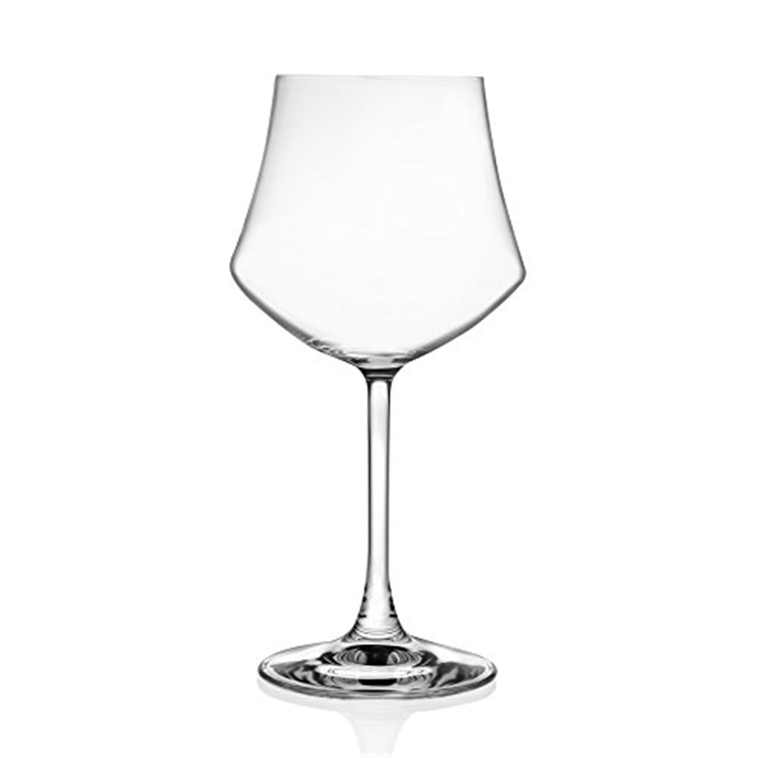 Ego Collection Red Wine Goblet Stem-Set of 6-By Lorren Home Trends