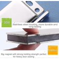 thumbnail image 4 of 28kg Strong Magnetic Closet Door Magnet 2 Pieces Stainless Steel Magnetic Closet Door Catches For Furniture Strong Powerful Magnet For Drawers, Shower, 4 of 5