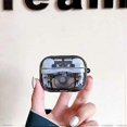 thumbnail image 3 of Earphone Case Compatible with AirPods Pro/3, Creative Cool Perspective Transparent Internal Structure Design AirPods Case, Stylish Soft IMD Earphone P, 3 of 4