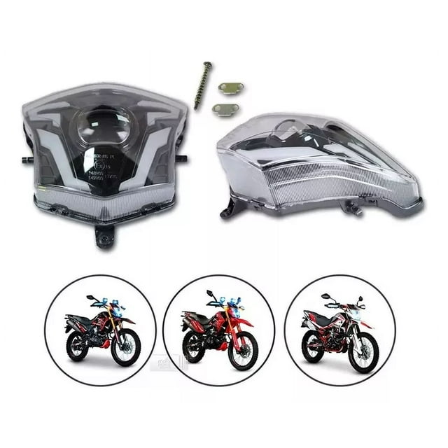 Faro Completo 12 Vcc Para Vento Crossmax Pro 250 (21-22)