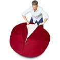 thumbnail image 2 of 7ft Bean Bag Chairs by Beanbag Factory, 2 of 6