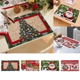 thumbnail image 2 of Gibobby Manteles Individuales NavideñOs Suministros de decoración navideña, Mantel Individual de tela tejida, mantel para fiesta de árbol pequeño para hombre (C, One Size), 2 of 5