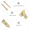 thumbnail image 2 of OUNONA 50pcs Carbon Steel Wall Anchor Kit Drywall for Tapping Screw Applications, 2 of 8